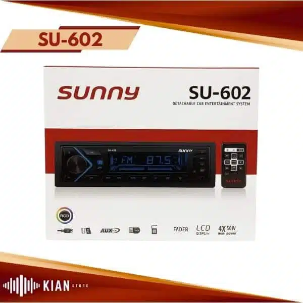 پخش خودرو سانی Sunny SU-602