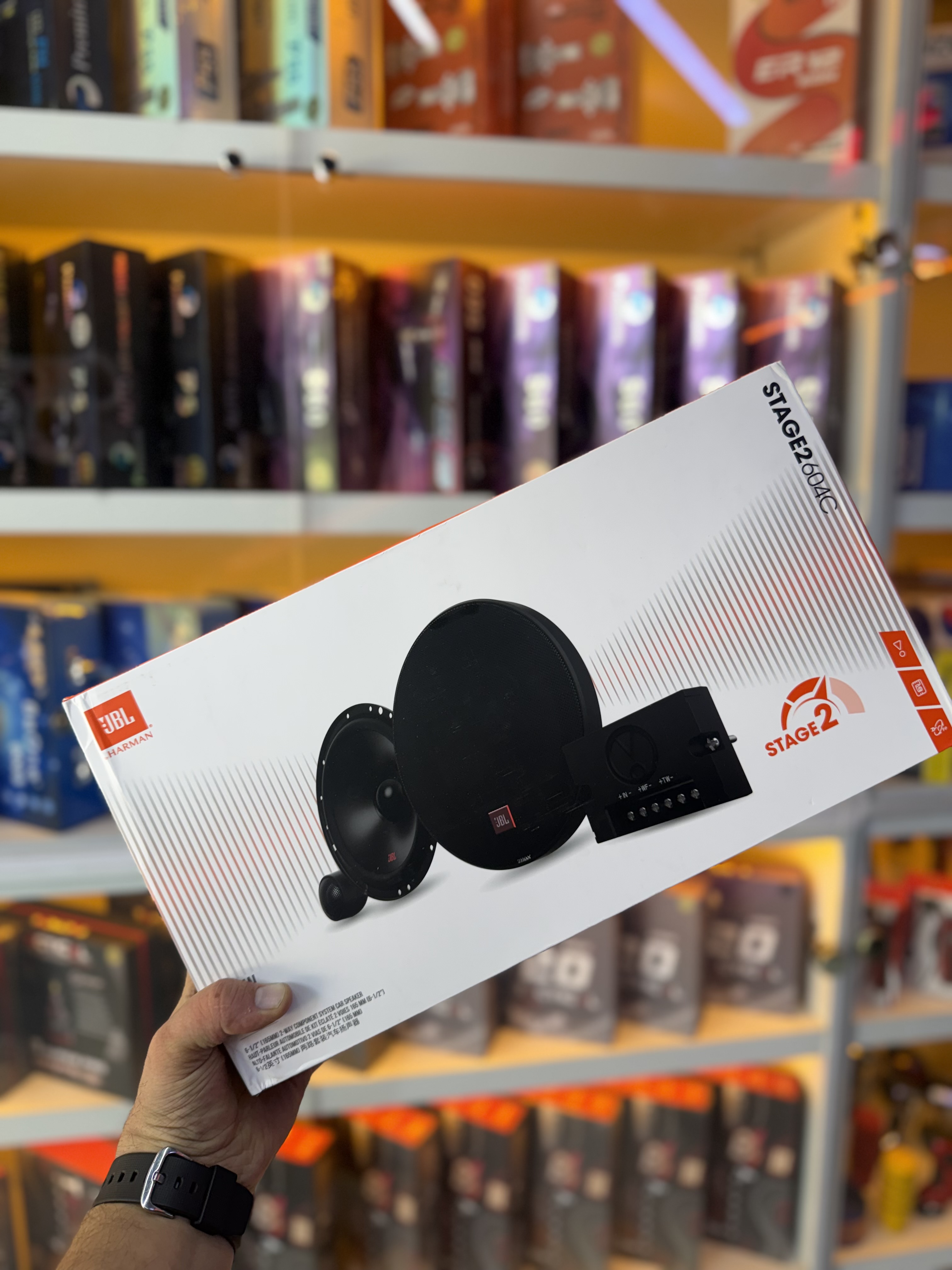 کامپوننت جی بی ال مدل JBL STAGE2 604C سایز ۶ اینچ